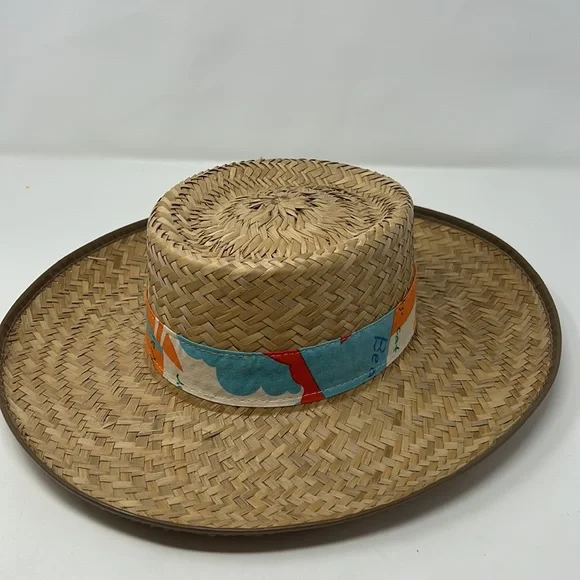 Women’s Beach Straw Hat Excellent Condition - Picture 2 of 9